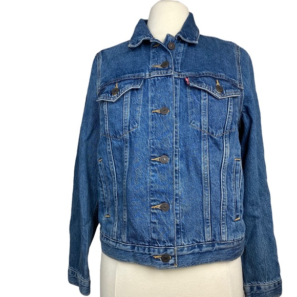 Levi's Jackets & Blazers - Levi’s Premium Original Trucker Jacket Women’s NEW Medium Waterless